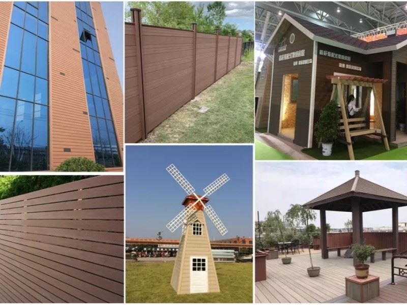 On sale water proof wood plastic composite