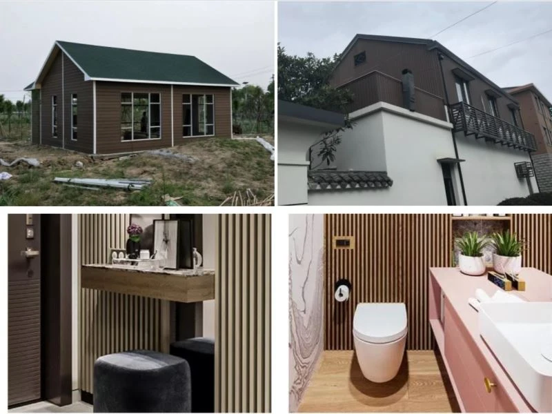 Wall cladding factory manufacture fireproof waterproof 3d WPC wall panel decorative